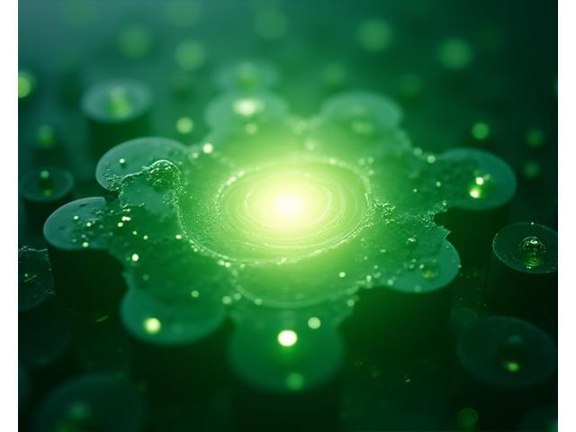 Abstract graphic representing layered digital security with glowing polygons and lock icons.